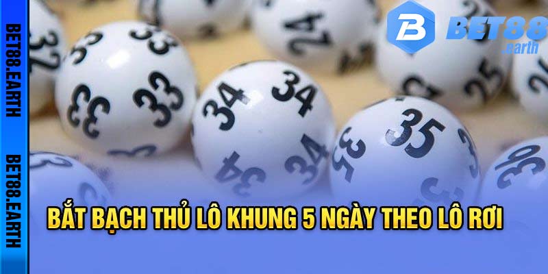 Kinh nghiệm soi cầu bạch thủ lô khung 5 ngày hiệu quả