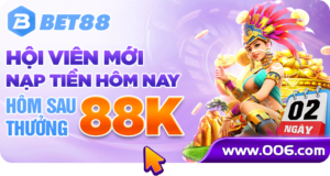 Cách Nhận Khuyến Mãi Nhà Cái Bet88 Tặng 100% Nạp Đầu